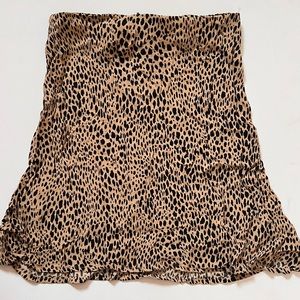 brandy melville cheetah skirt